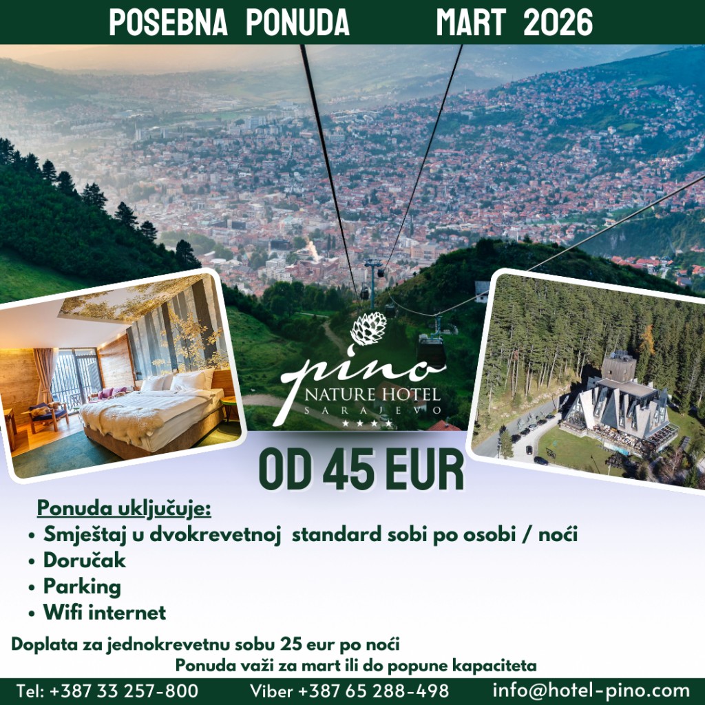 Mart ponuda – Hotel Pino
