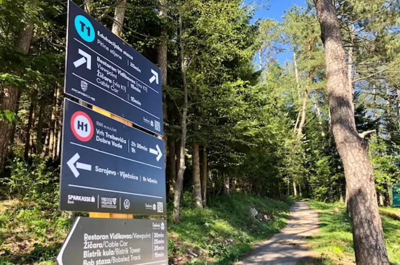 Olympic bobsleigh track