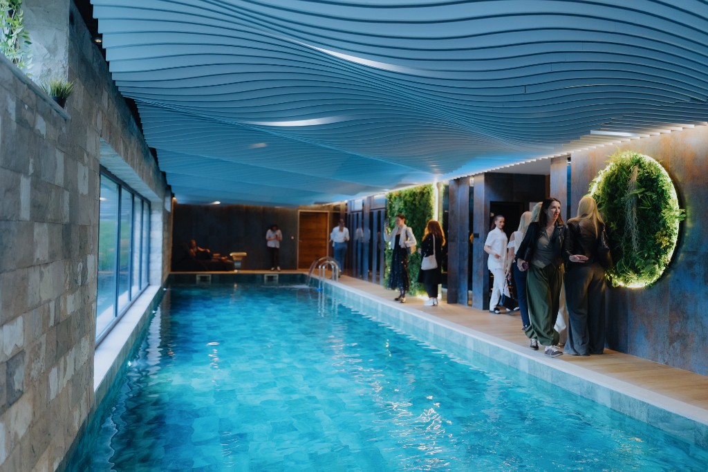 Wellness sauna at Hotel Pino