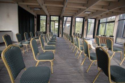 Spacious Conference Hall Interior