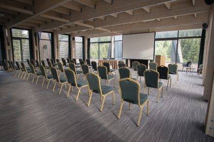 Spacious Conference Hall Interior