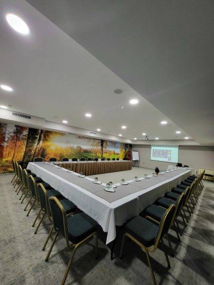 Spacious Conference Hall Interior