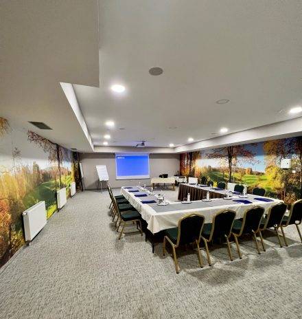 Spacious Conference Hall Interior