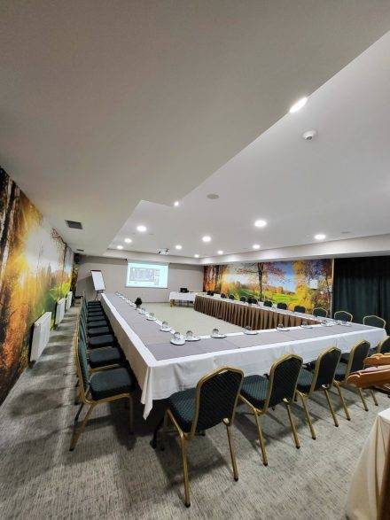 Spacious Conference Hall Interior