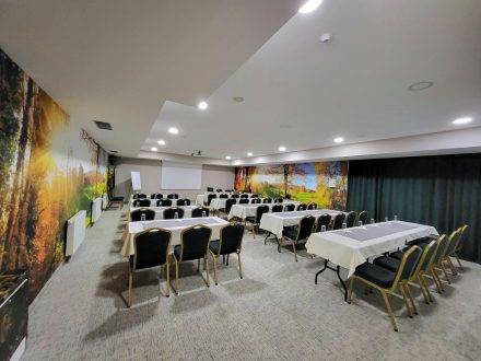 Spacious Conference Hall Interior